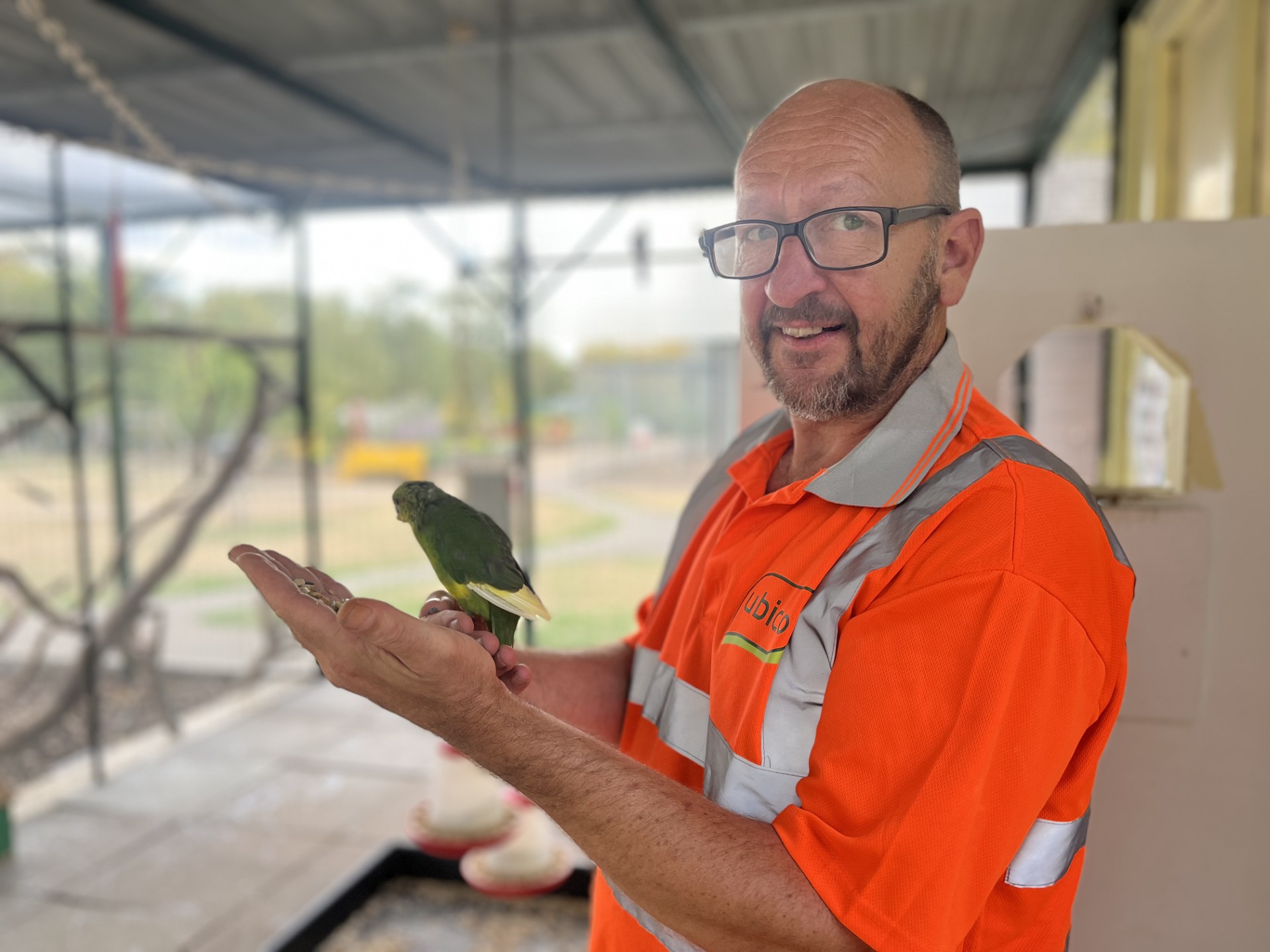 Meet Mark: The man behind Pittville Park’s aviaries